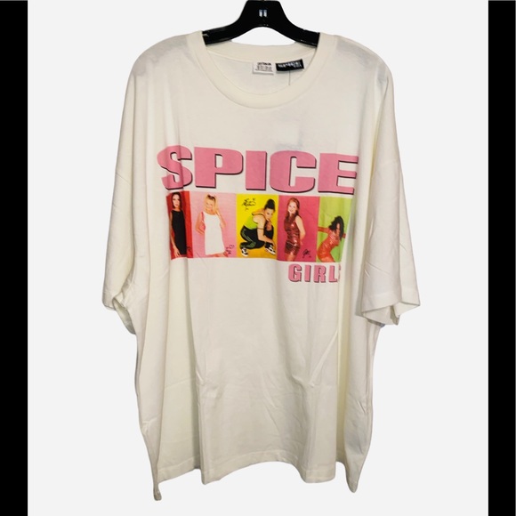 Logo Officiel Spice Girls Stacked T-Shirt